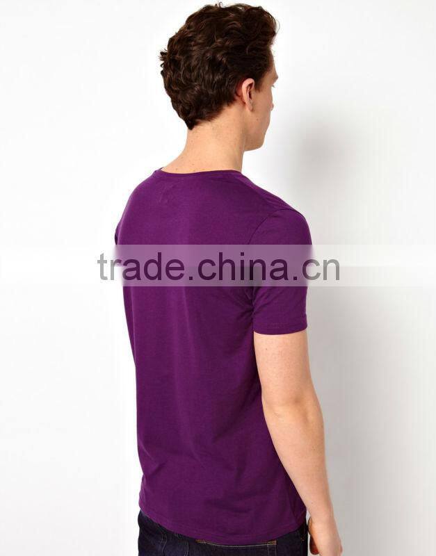 v neck man plain tee shirts