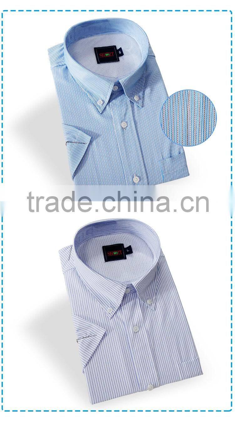 wholesale button down short sleeve check casual fishing shirts