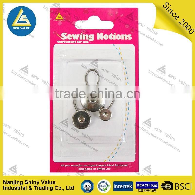 Easy fixed hign tension type with pit on the surface stype silver collar extenders in different sizes