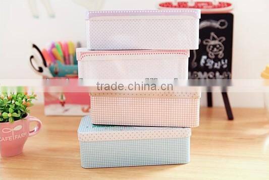 So Cute So Lovely Stationery Magnetic Pencil Box Tin Pencil Box