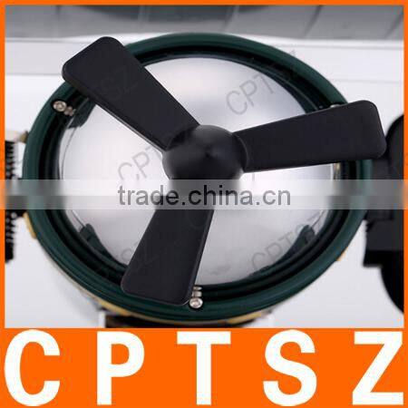 Hot Sale Airplane Model Table Desktop Clock Hand-made Aircraft Shape Retro Gear Operated Flip Down Clock Living Room Home Decor