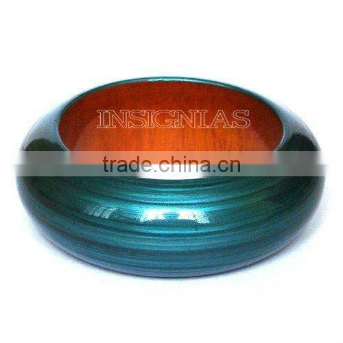 Fashion Wooden color painted bangle