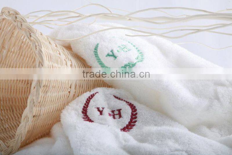 100% cotton hotel face towel, hotel towel manufacture
