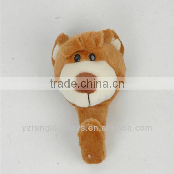 Novelty cute animal shaped plush pothook