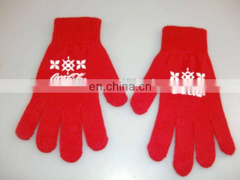 new design eco friendly promotional christmas gloves