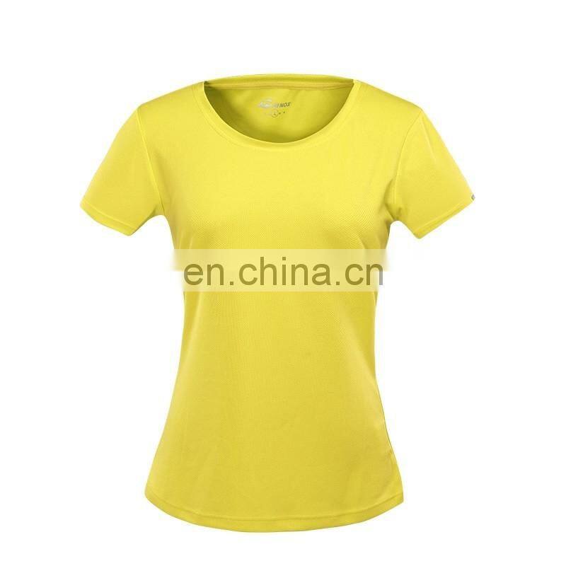Ladies quick dry soft cycling short sleeve t shirt for women