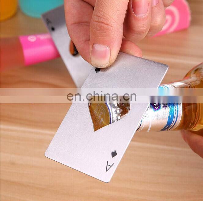 Just Arrival Promotional Party Favors Playing Card Ace Bottle Opener