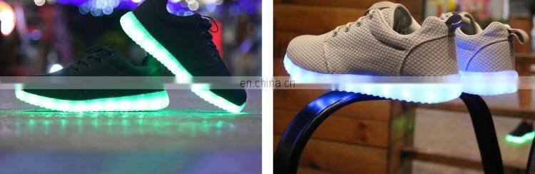 Hot new USB Charge Light up Luminous Mesh shoes Summer Men Women Sportswear Casual shoes LED Shoes sneakers