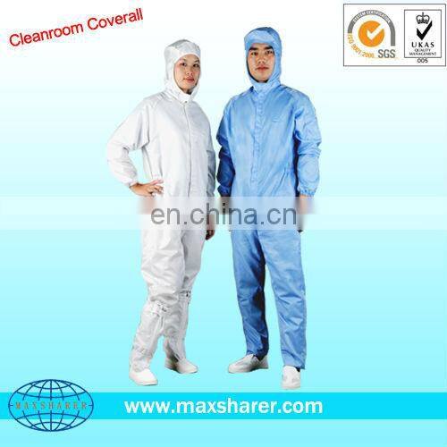Good quality working esd clothing unisex standard cleanroom antistatic esd smock