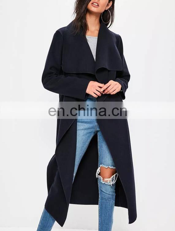 Custom made clear coat coat stand on ladies black long wool coats winter