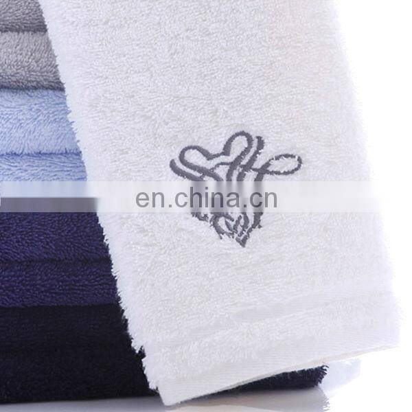 100% combed cotton hand towel and wholesale terry plain towel for cleaning