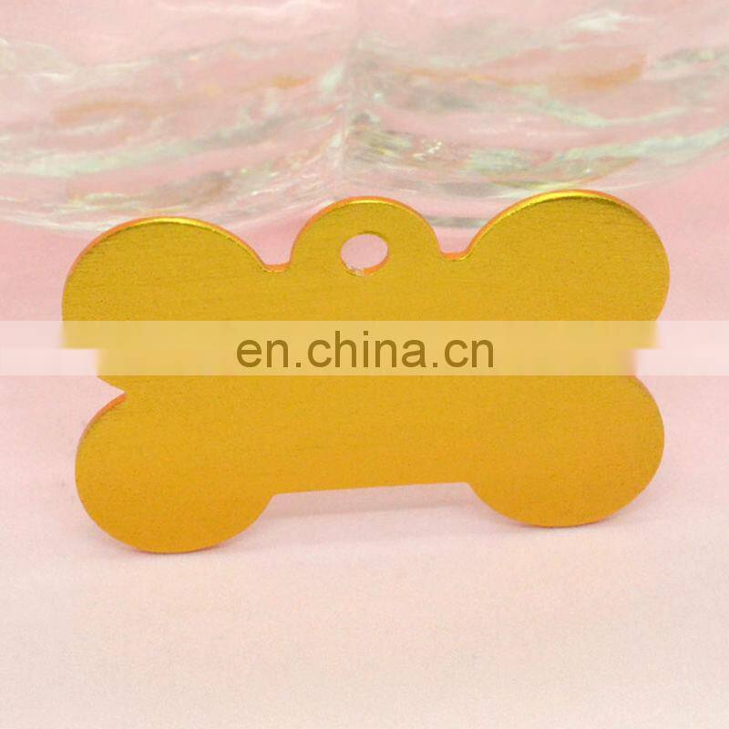 Fashion anodized aluminum blank dog tags wholesale