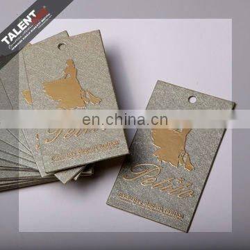 lady dressed plastic swing tag