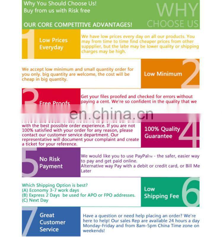 Custom 3d pvc label printing sticker