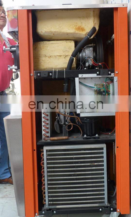 colorful carpigiani ice cream machine