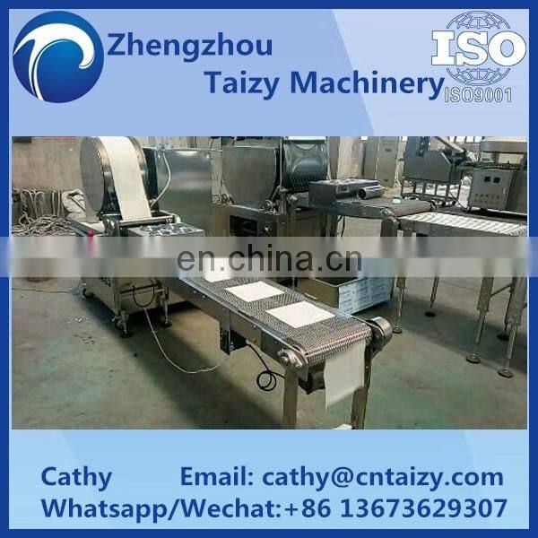 Roast duck bread making machine/lumpia wrapper making machine(WhatsApp: +86 13673629307)