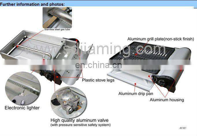 high quality CE portable gas bbq grill