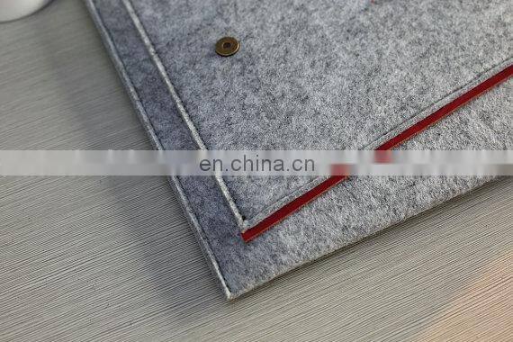 Chinese high quality polyester felt computer laptop sleeve case bag