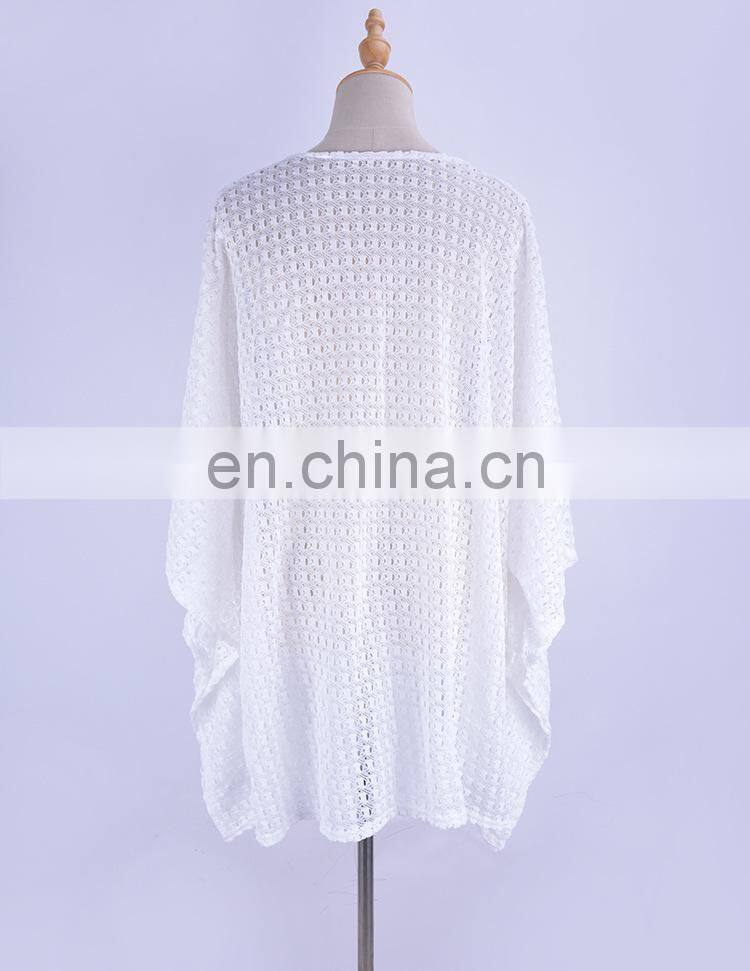 Lace Bikini Cover up Sexy Beach Cover up Vestidos playa 2019 Pareo de Plage Swim suit Cover up Beach wear Women Tunic Dress