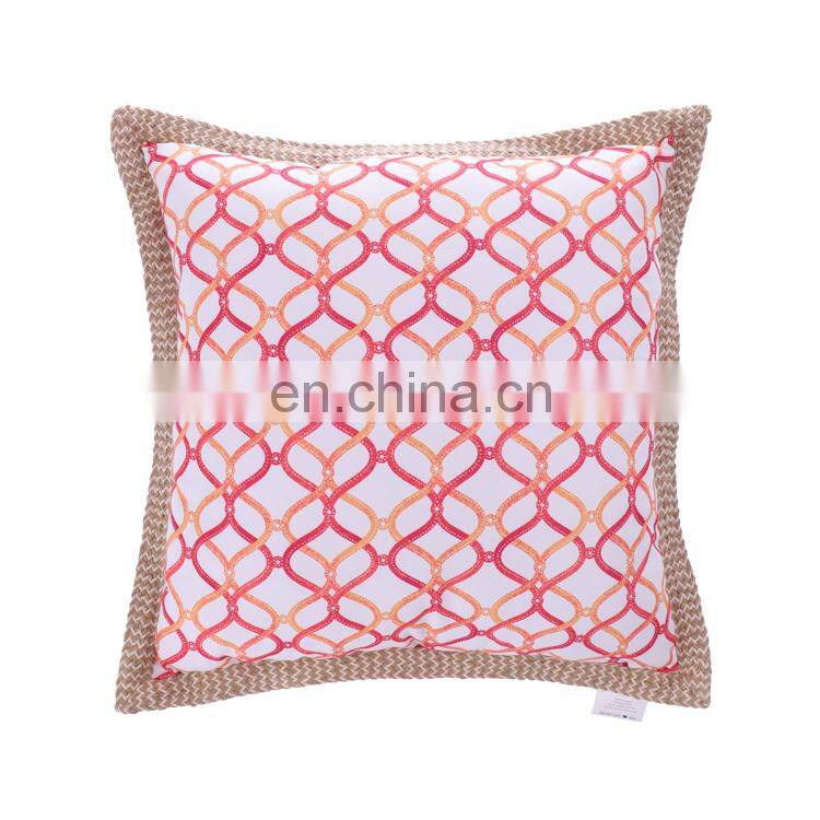 Tropical Palm Leaves Jungle Leaf Polyester Canvas Outdoor Pillow Cases Square Standard Cushion Covers For Sofa Couch Bed
