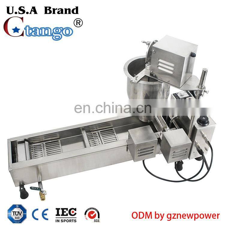 Ce approved industrial used automatic cake donut machine donut maker with fryer for sales