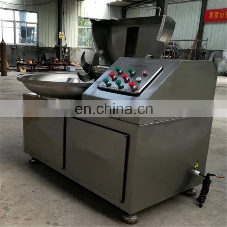Commercial 20 l meat bowl cutter / meat chopper mixer  for meat processing factory directly sale