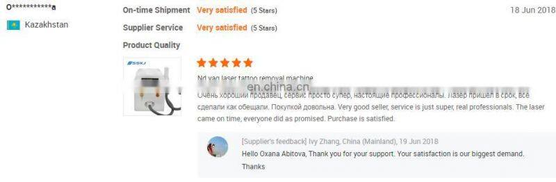 New generation pigment removal 1320nm 1064nm laser q switch nd yag laser tattoo removal machine price