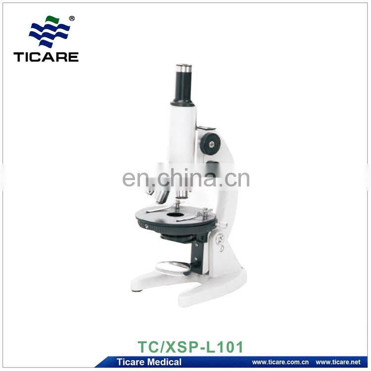 Professional Supplier Basic XSP L101 Triple Objective Lens Optical Biological Microscope for Student School Lab