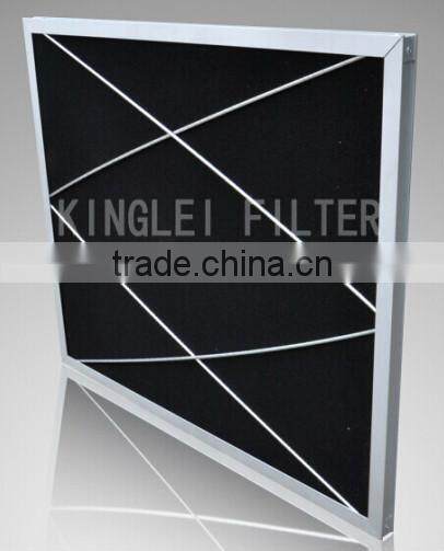 Fireproof white fiber cotton pleated filter