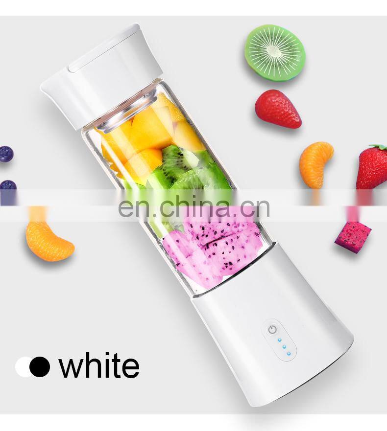 2021 The Most Popular 380ml Rechargeable Portable USB Juicer