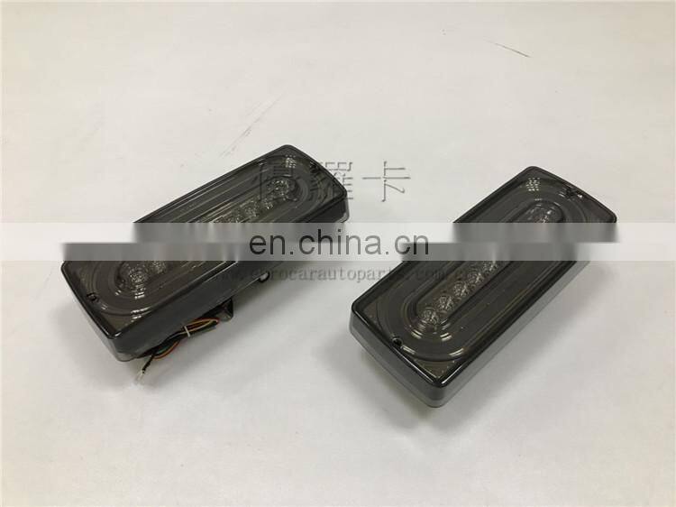 G class w463 rear lights with black flow running LED fit for G350 G400 G500 G55 G63 G65 G800 G700 G900 taillights
