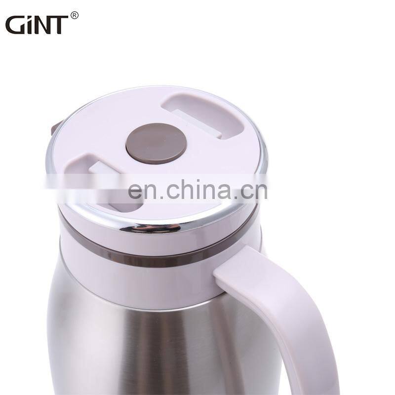 wholesale travelling thermal sample glass handle outdoor custom logo kettle camping stainless steel vacuum flask coffee pot