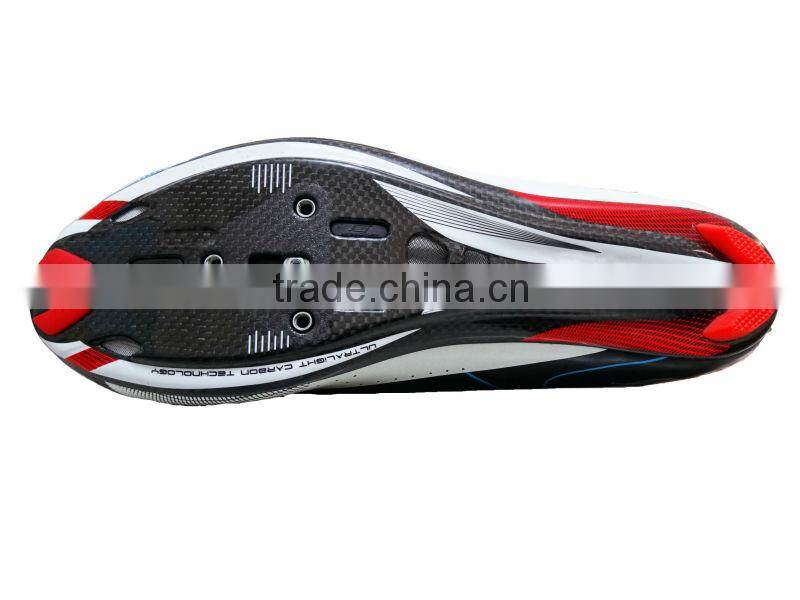High quality carbon fiber cycling shoes for road bike racing