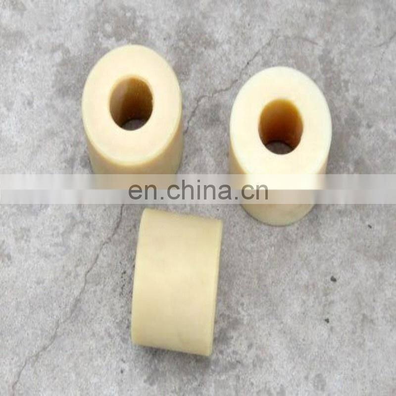 Wear Resistance MC Nylon Flanged Plastic Bushing Insulation Sleeving