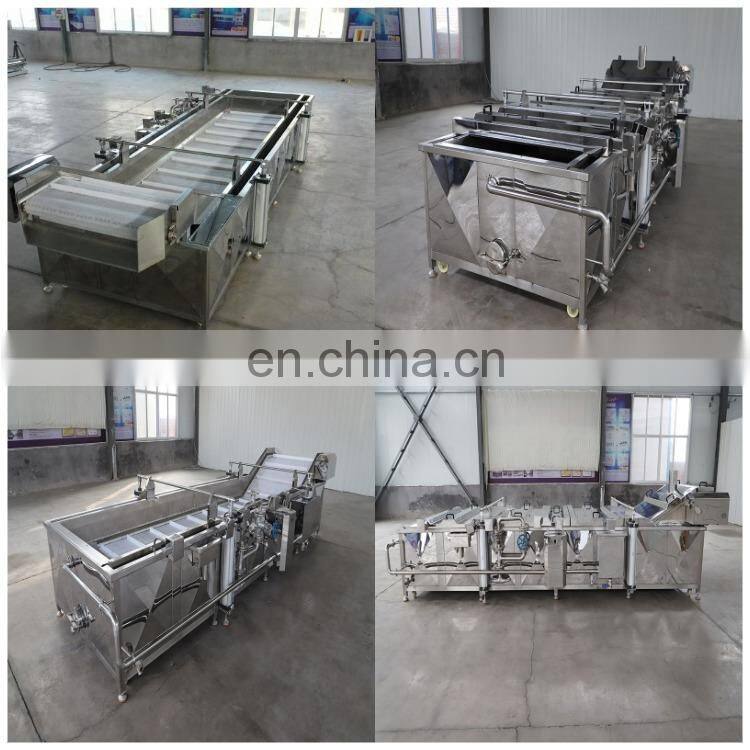 Full Line French Fries Peeling Cutting Blanching Potato Chips Making Packing Machine to Make French Fries