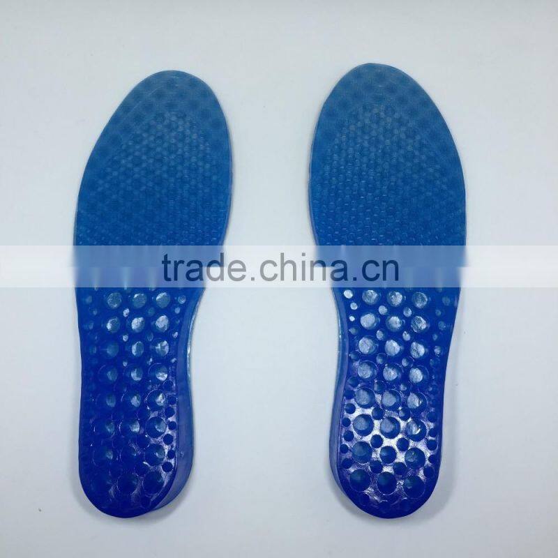(MAN) two layer height increases insole reuasable soft gel insoles