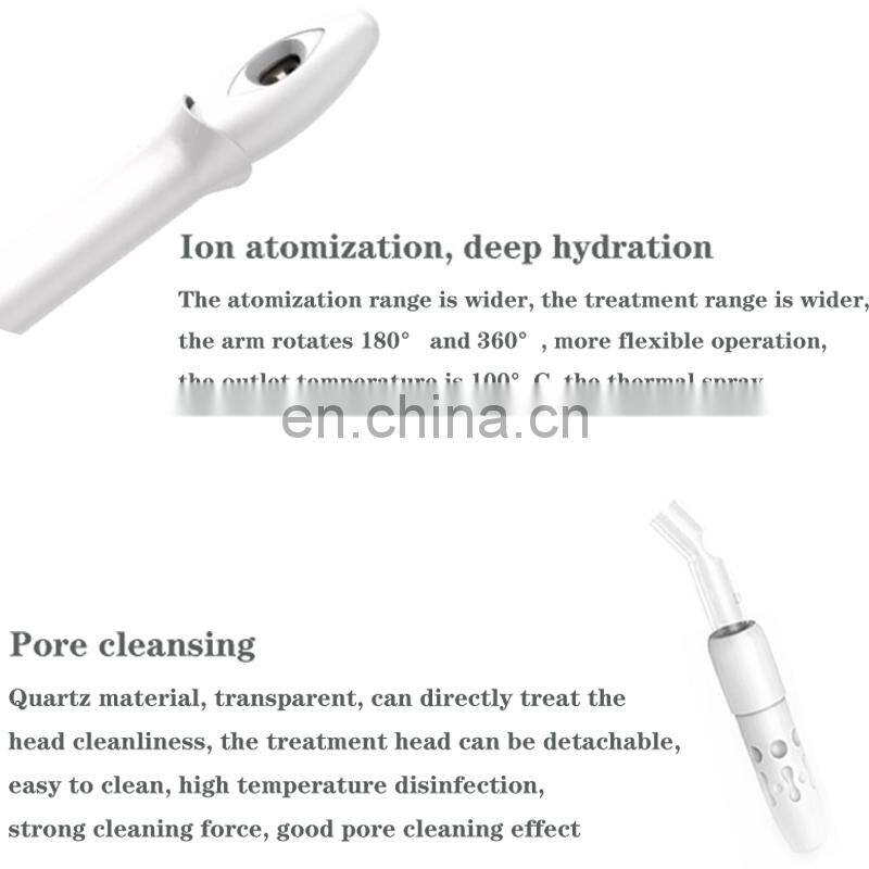 Professional skin rejuvenatian oxygen facial brush peeling rf face lifting diamond dermabrasion machine