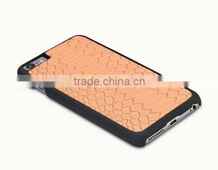 Wholesale python pattern leather cell phone case Mobile phone case for iphone 6/ iphone 6S leather accessories for iphone 7
