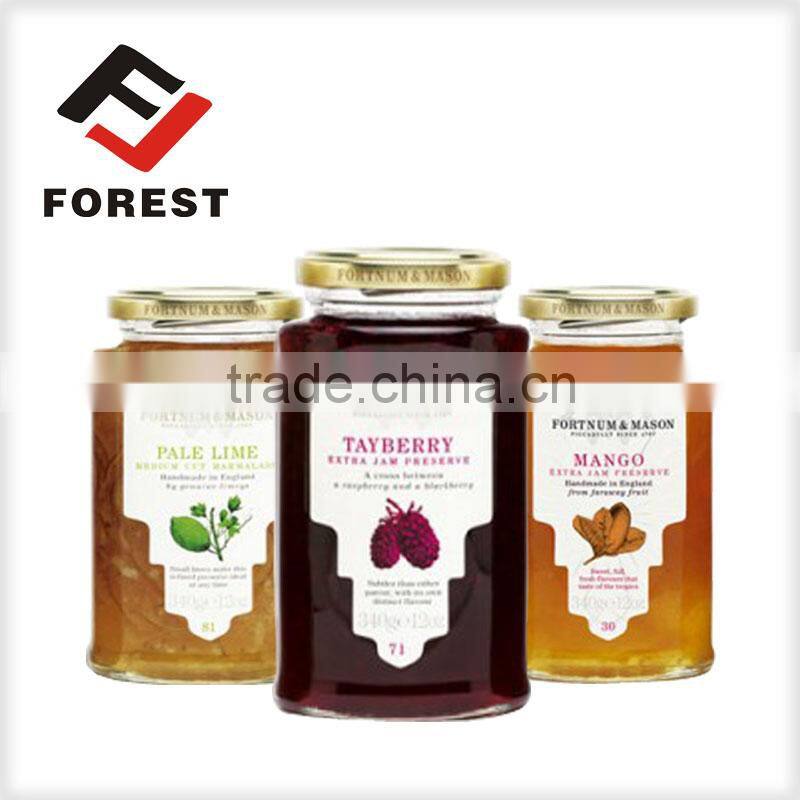 Custom roll adhesive label packaging, food label packaging, label packaging