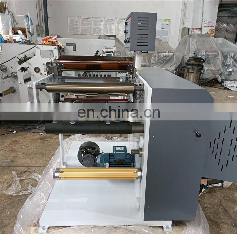 UTS320s Maquina del Cortado Rebobinadora Para Etiqueta Adhesiva Label Slitting and Rewinding Machine