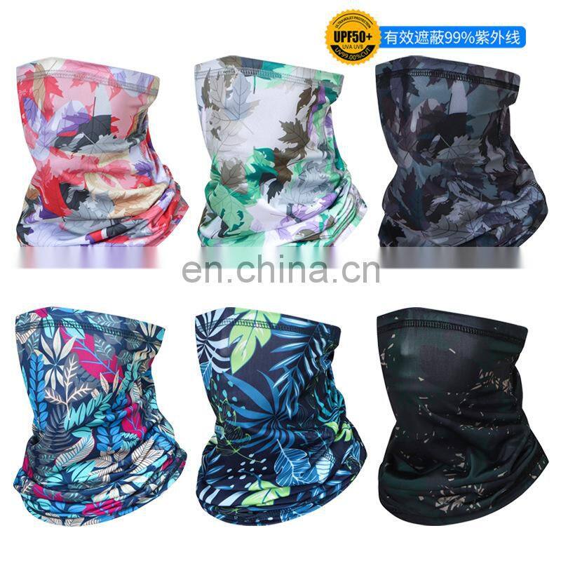 Bike riding sunscreen ice silk mask outdoor fishing headband magic mask multifunctional breathable sports collar