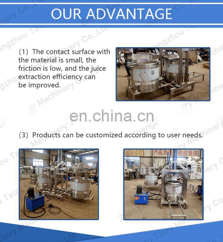 Hydraulic Mango Juicer Squeezer Fruit Press Juice Extractor Machine