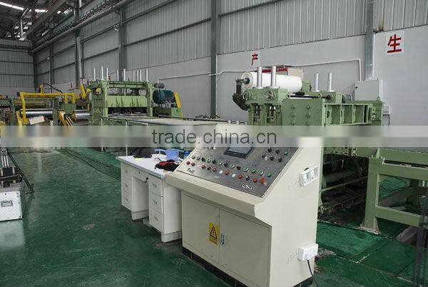 steel sheet cut to length machine