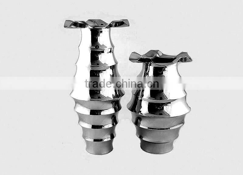2016 New 304 Stainless Steel Abstract Modern Flower Vase Home Decoration Potiche