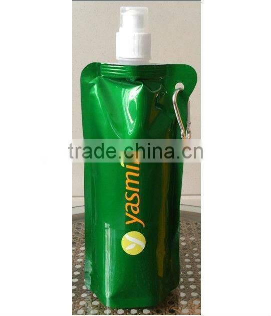 2015 kids foldable water bottle manufactured plastic water bottle with certification