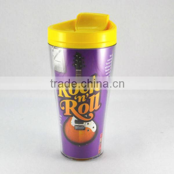 wholesale insulated plastic tumbler cup,plastic coffee mug