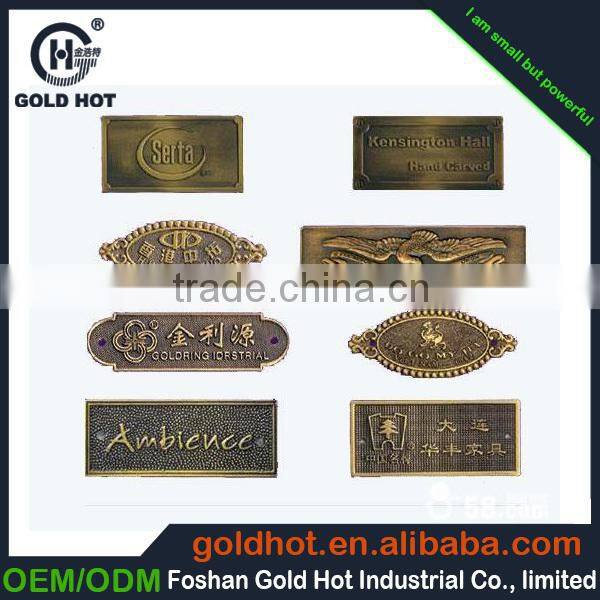 Thin metal nickel foil sticker,custom metal letter sticker mobile phone,electric appliances