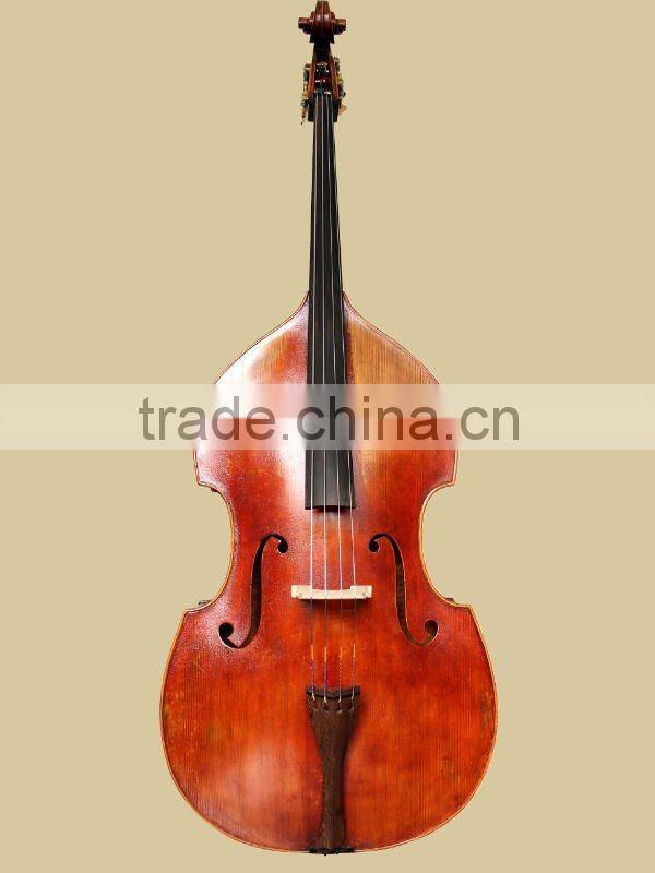 Antique style double bass gamba