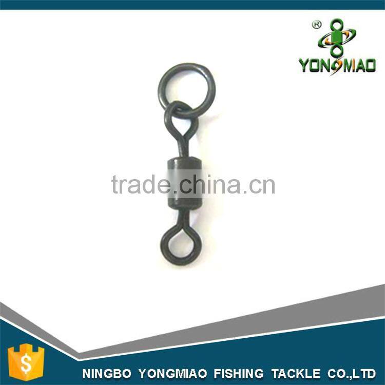 wholesale fishing tackle accessories Long body rolling swivel with solid r