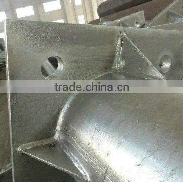 Steel pole for construction support,steel pole price